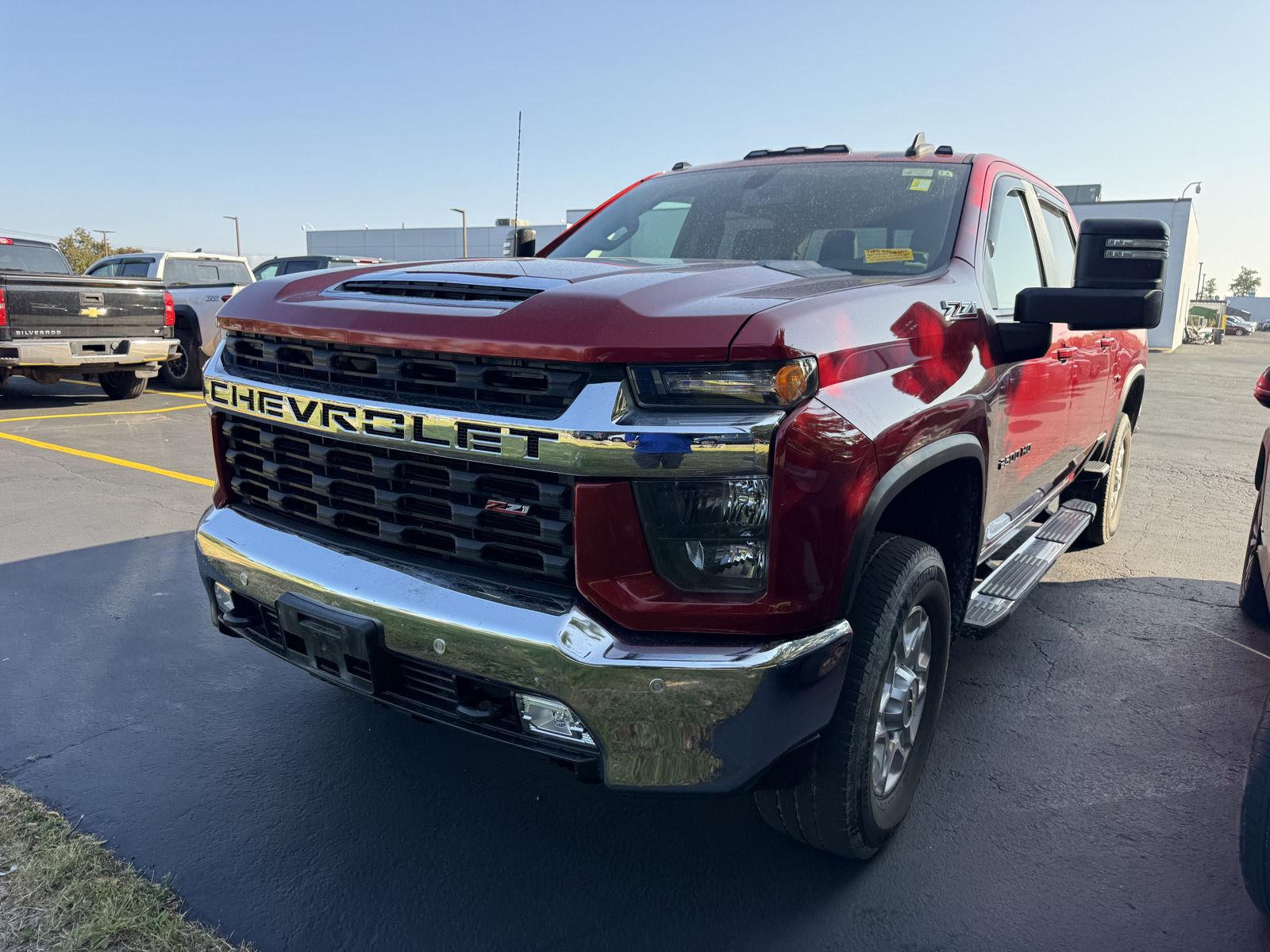 Used 2022 Cherry Red Tintcoat Chevrolet LT image 2