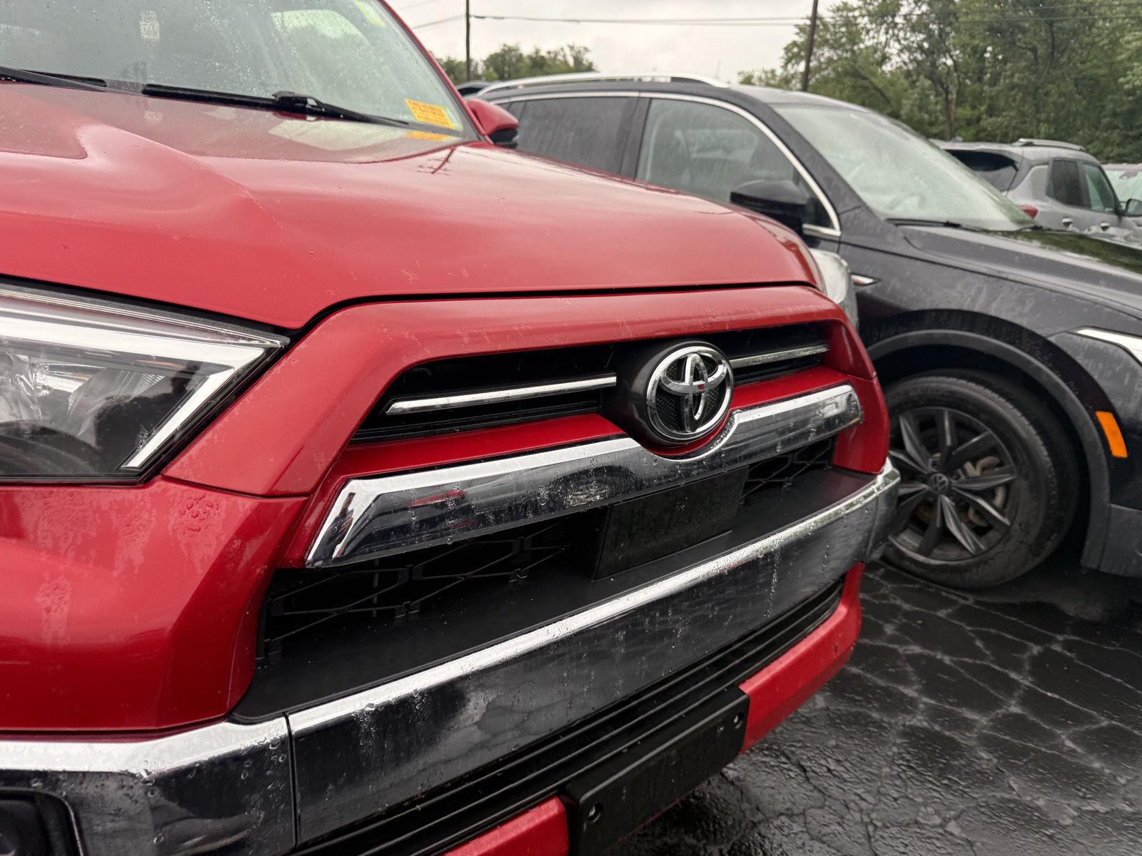 Used 2021 Barcelona Red Metallic Toyota Limited image 2