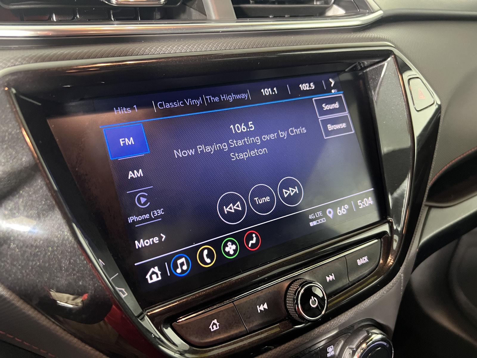 Used 2022 Mosaic Black Metallic Chevrolet RS image 18