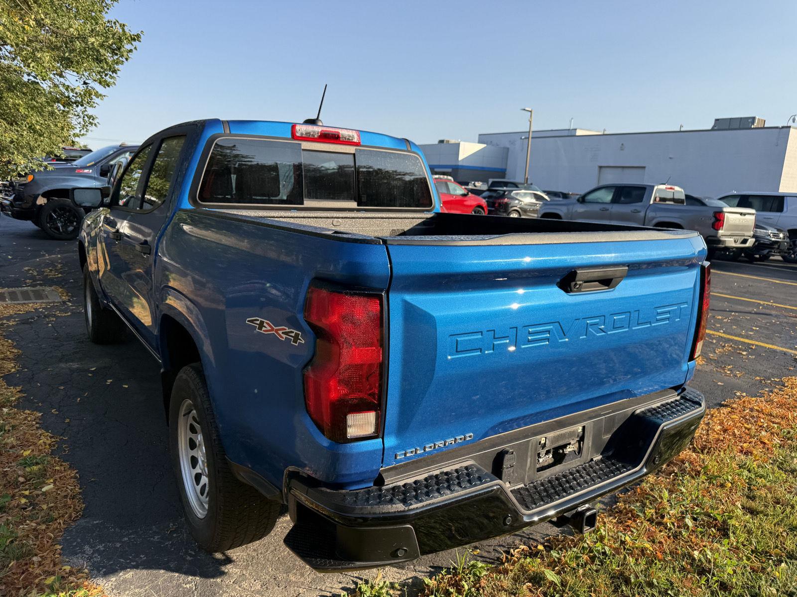 Used 2023 Glacier Blue Metallic Chevrolet 4WD Work Truck image 6