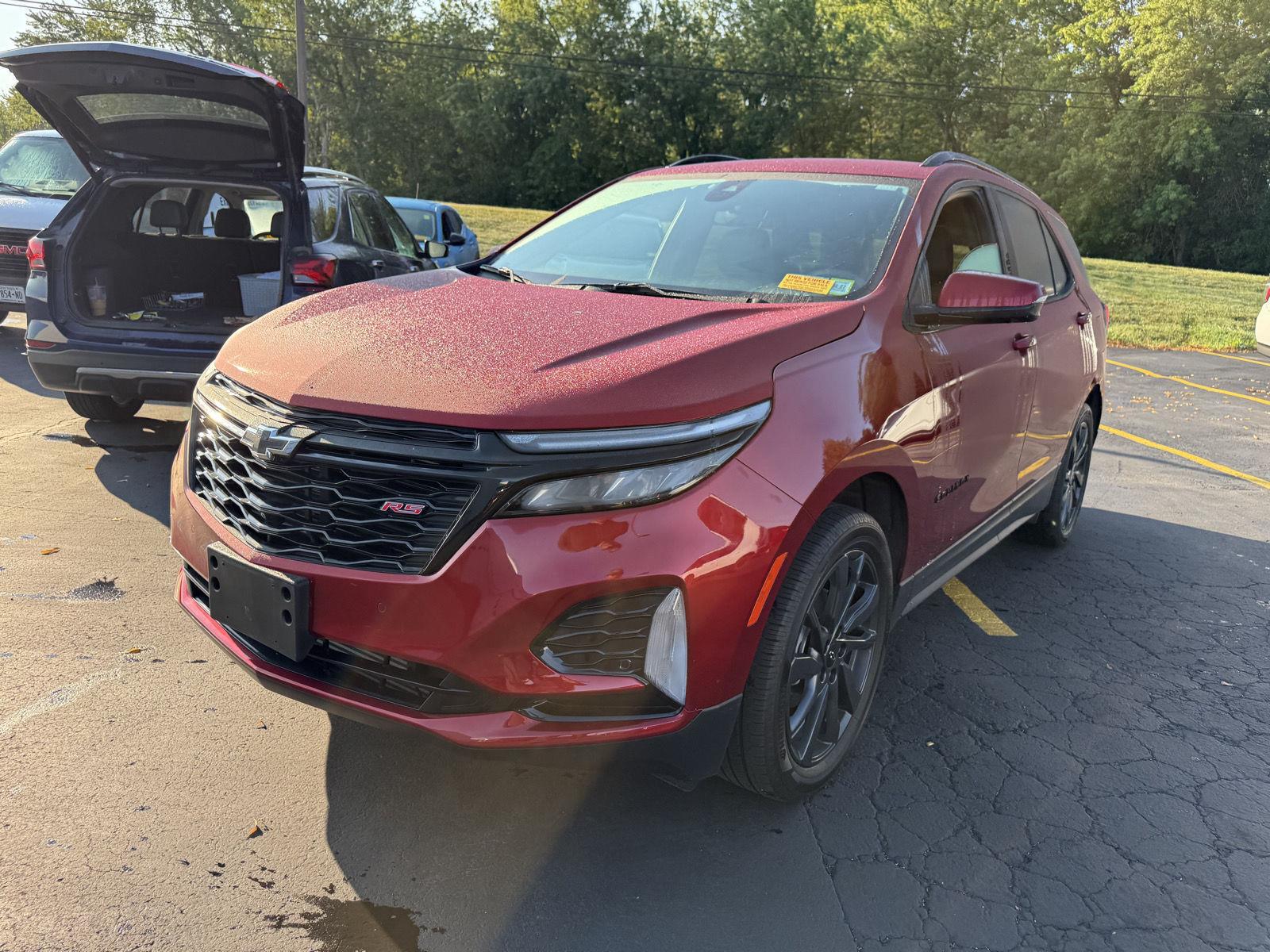 Used 2024 Radiant Red Tintcoat Chevrolet RS image 3