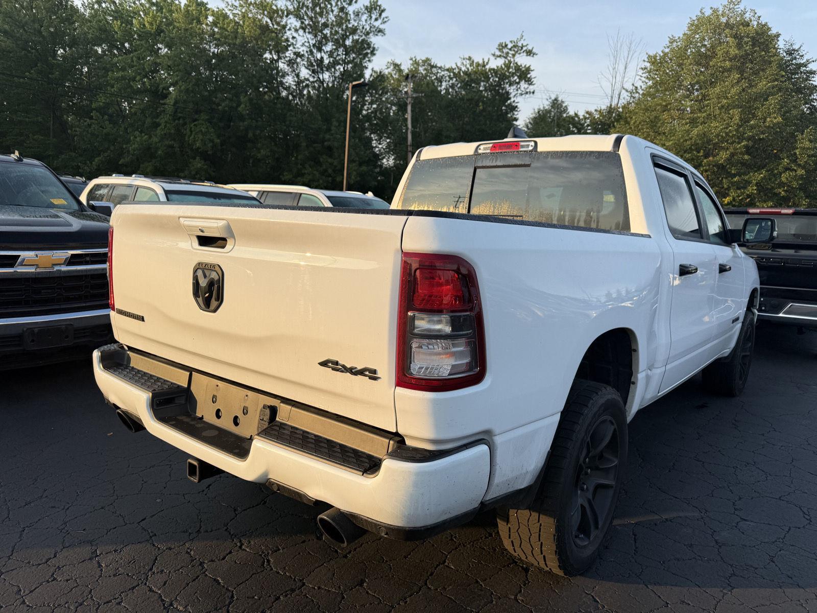 Used 2021 Bright White Clearcoat Ram Big Horn image 7