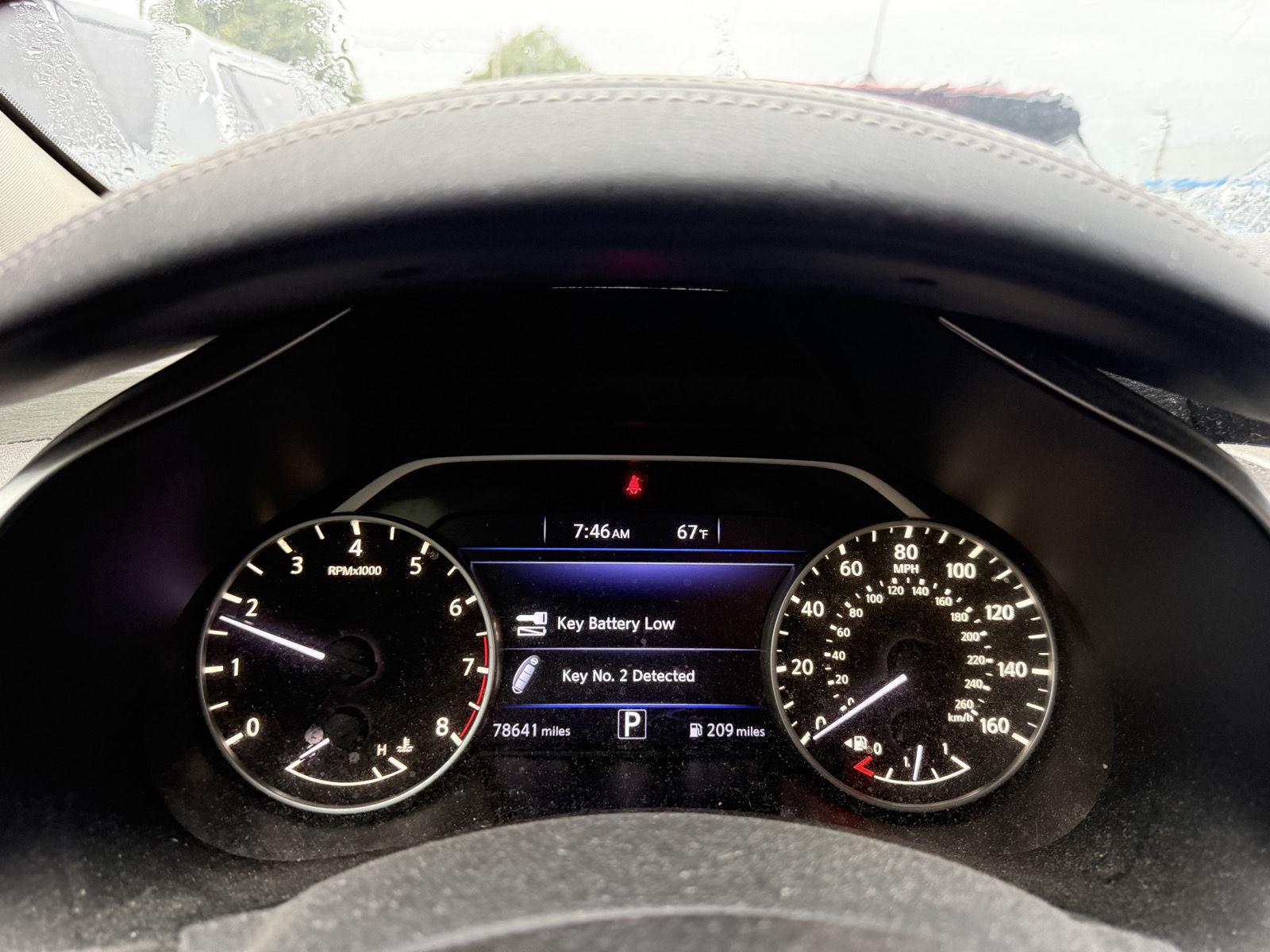 Used 2017 Cayenne Red Metallic Nissan SV image 9