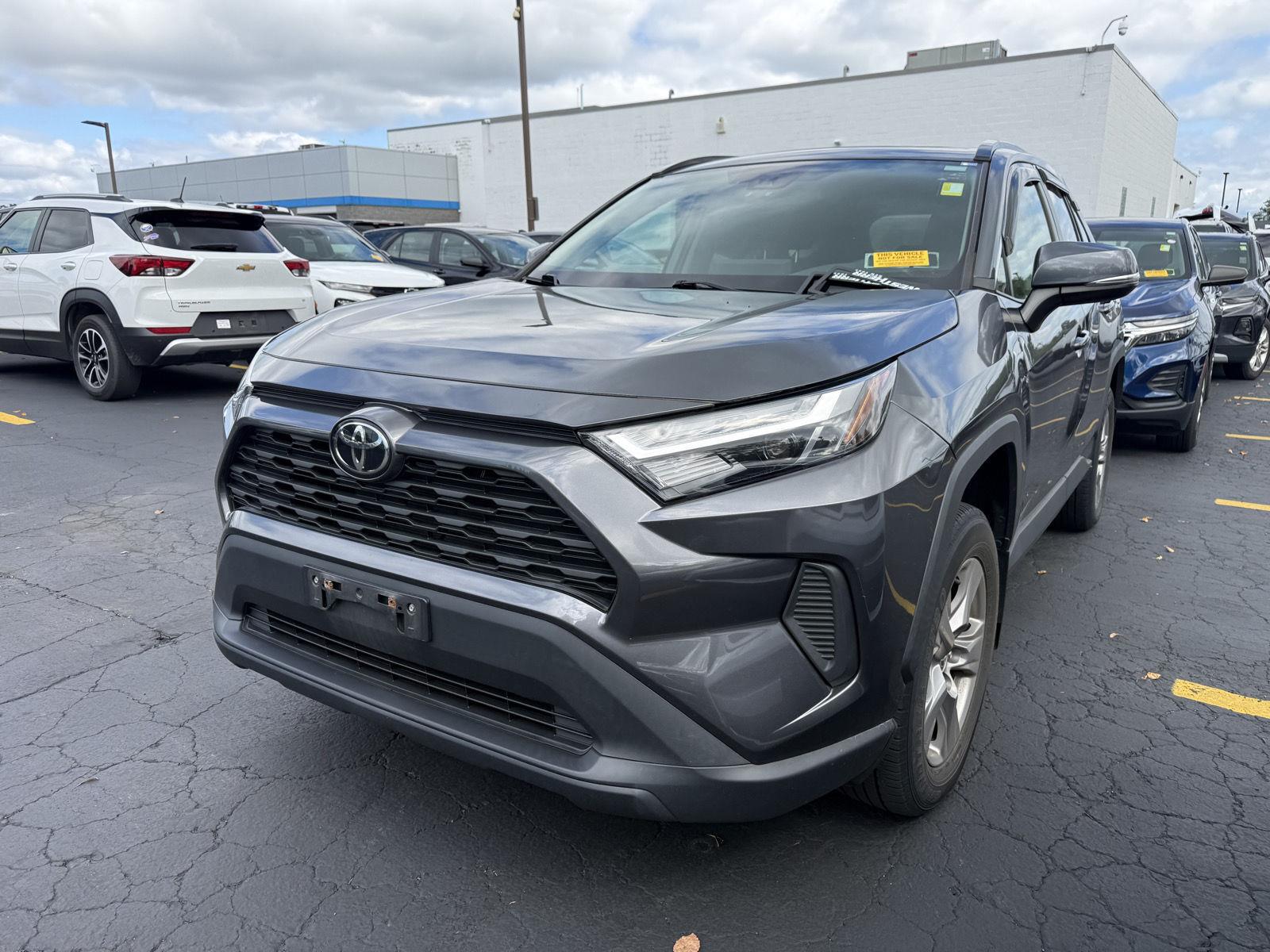 Used 2022 Magnetic Gray Metallic Toyota XLE image 2