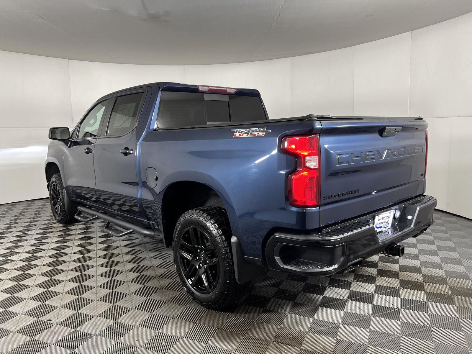 Used 2021 Northsky Blue Metallic Chevrolet LT Trail Boss image 3