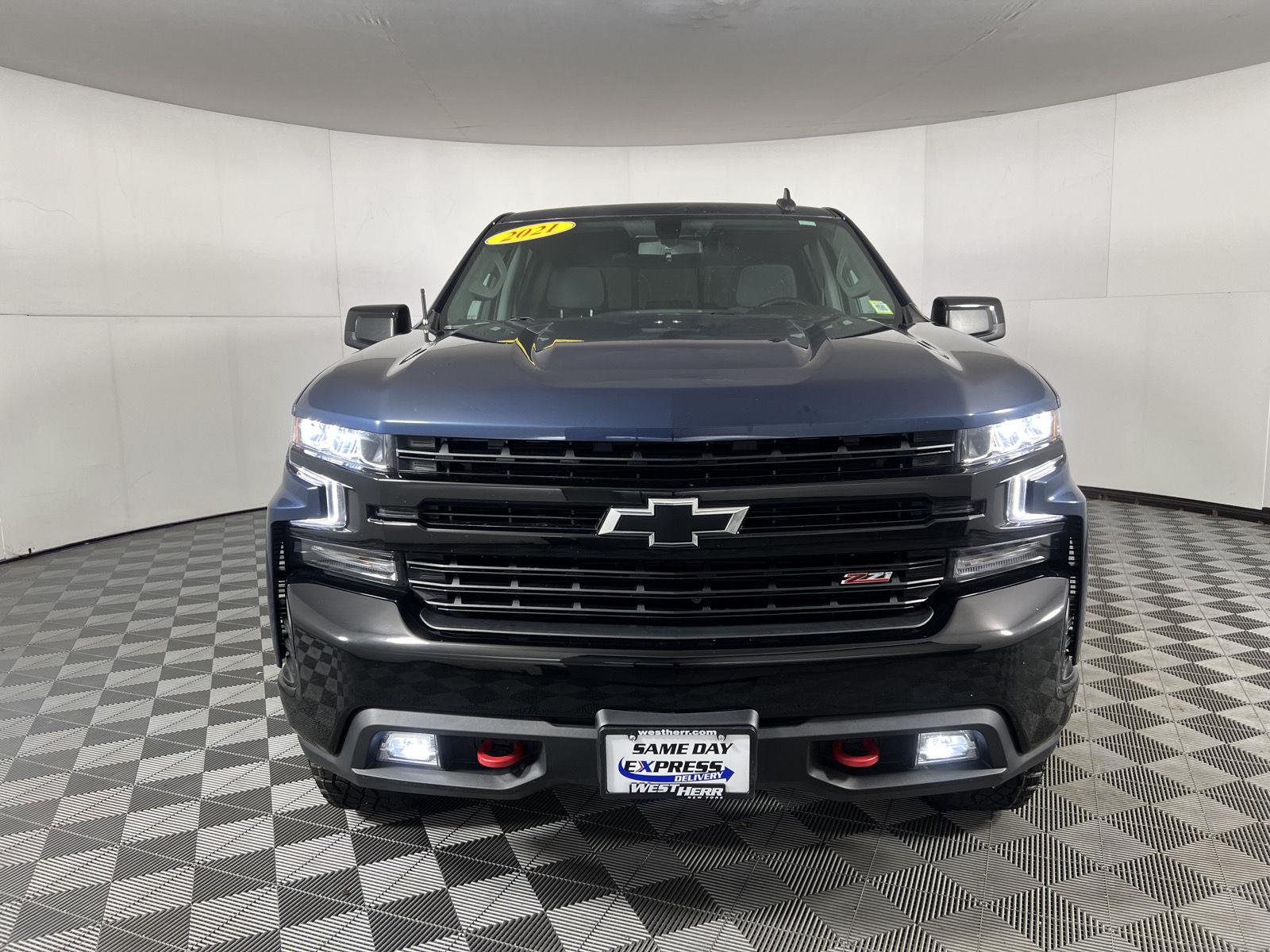 Used 2021 Northsky Blue Metallic Chevrolet LT Trail Boss image 17