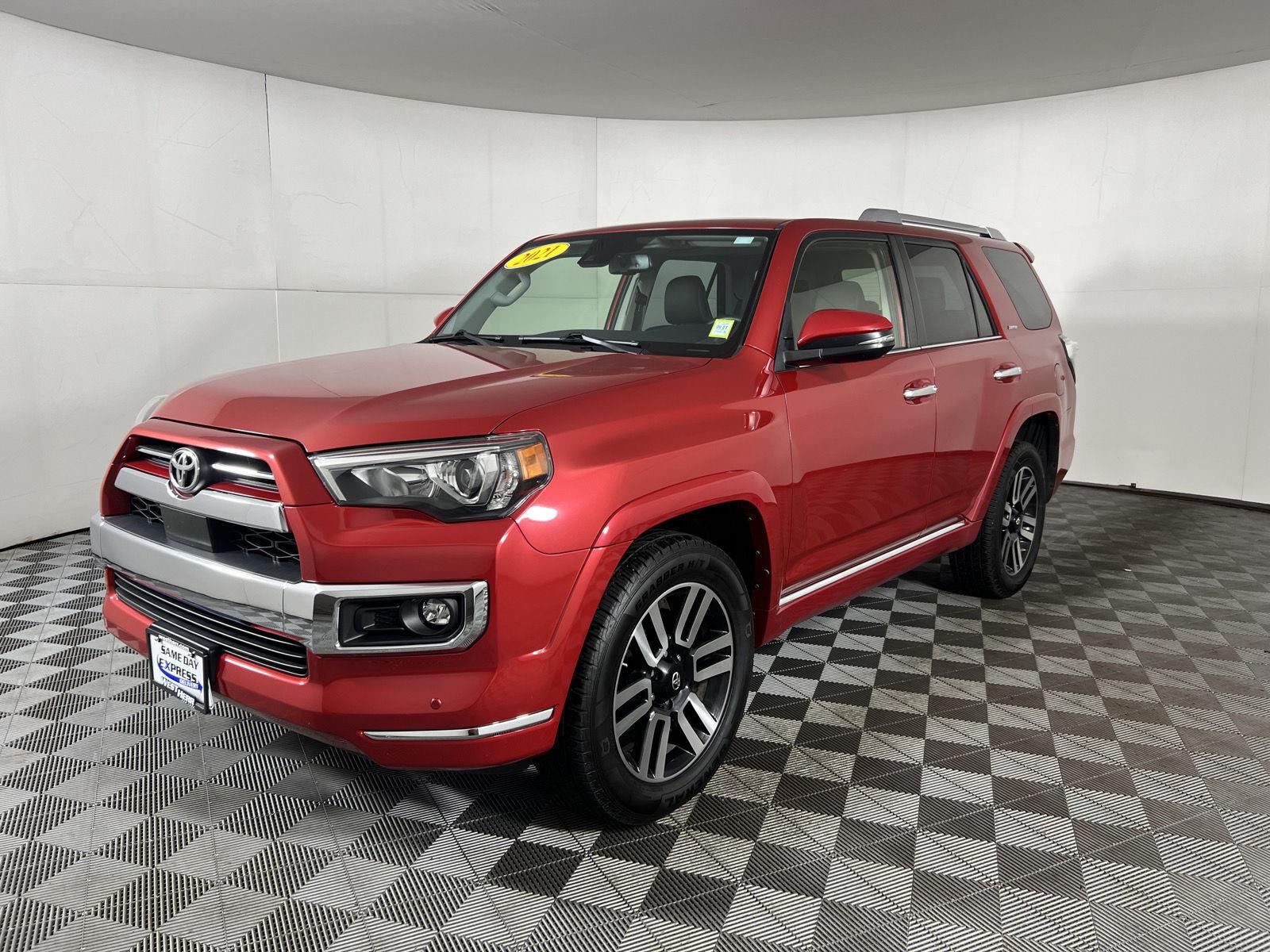 Used 2021 Barcelona Red Metallic Toyota Limited image 25