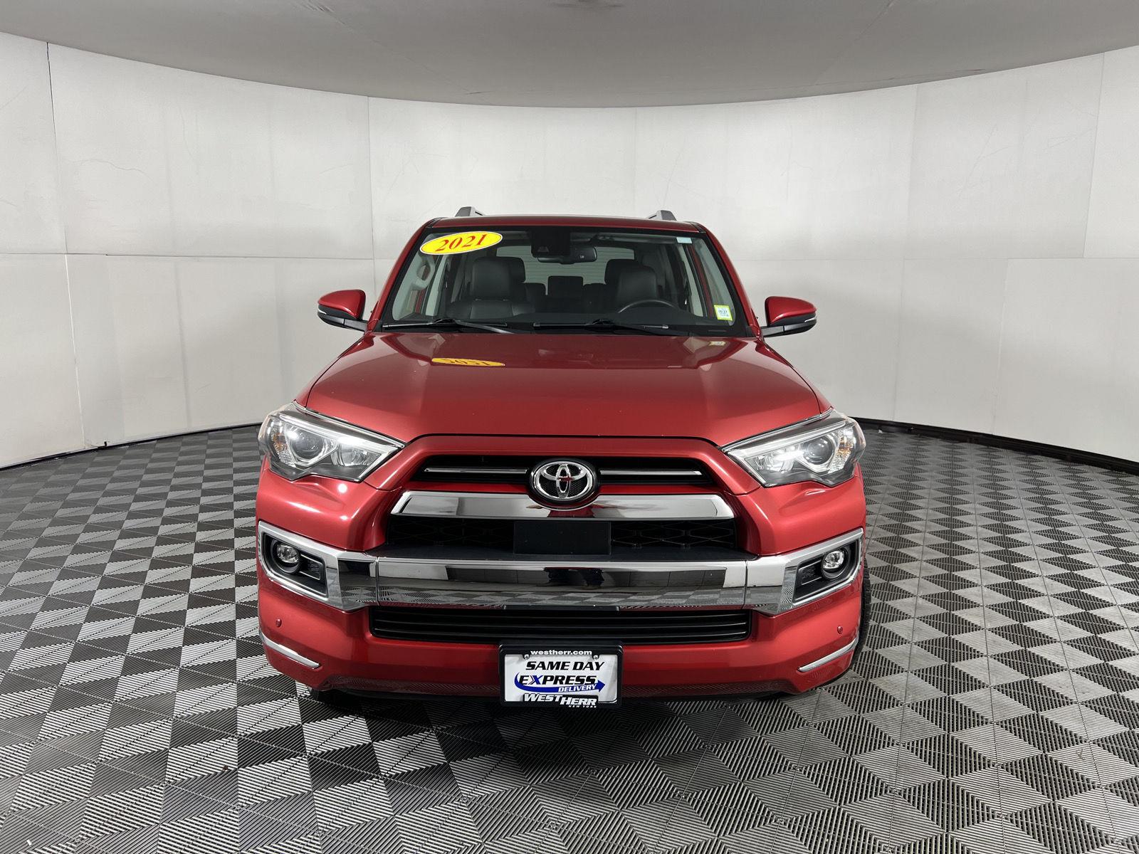 Used 2021 Barcelona Red Metallic Toyota Limited image 27