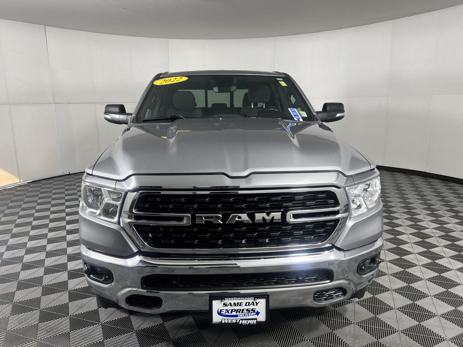 Used 2022 Billet Silver Metallic Clearcoat Ram Big Horn image 31