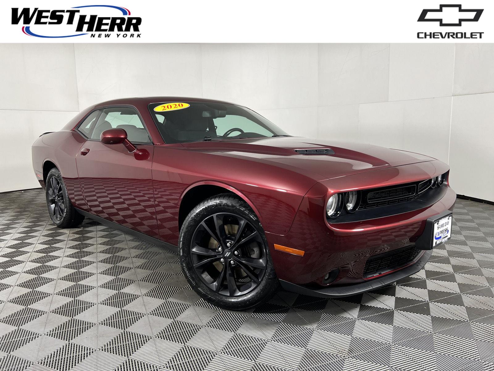 Octane Red Pearlcoat 2020 Dodge Challenger Coupe All-Wheel Drive 8-Speed Automatic