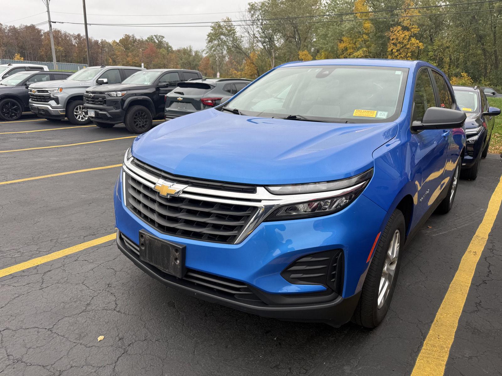 Used 2024 Riptide Blue Metallic Chevrolet LS image 2