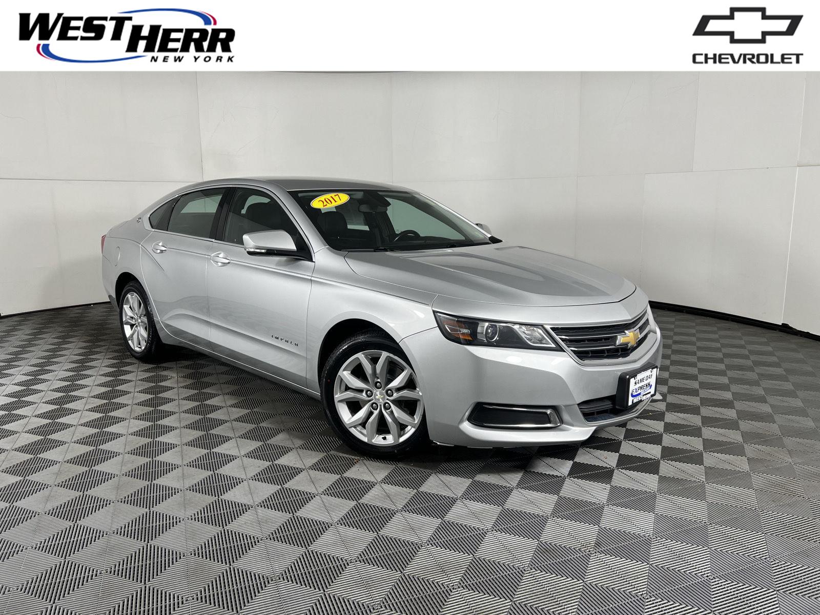 Silver Ice Metallic 2017 Chevrolet Impala Sedan Front-Wheel Drive 6-Speed Automatic Overdrive