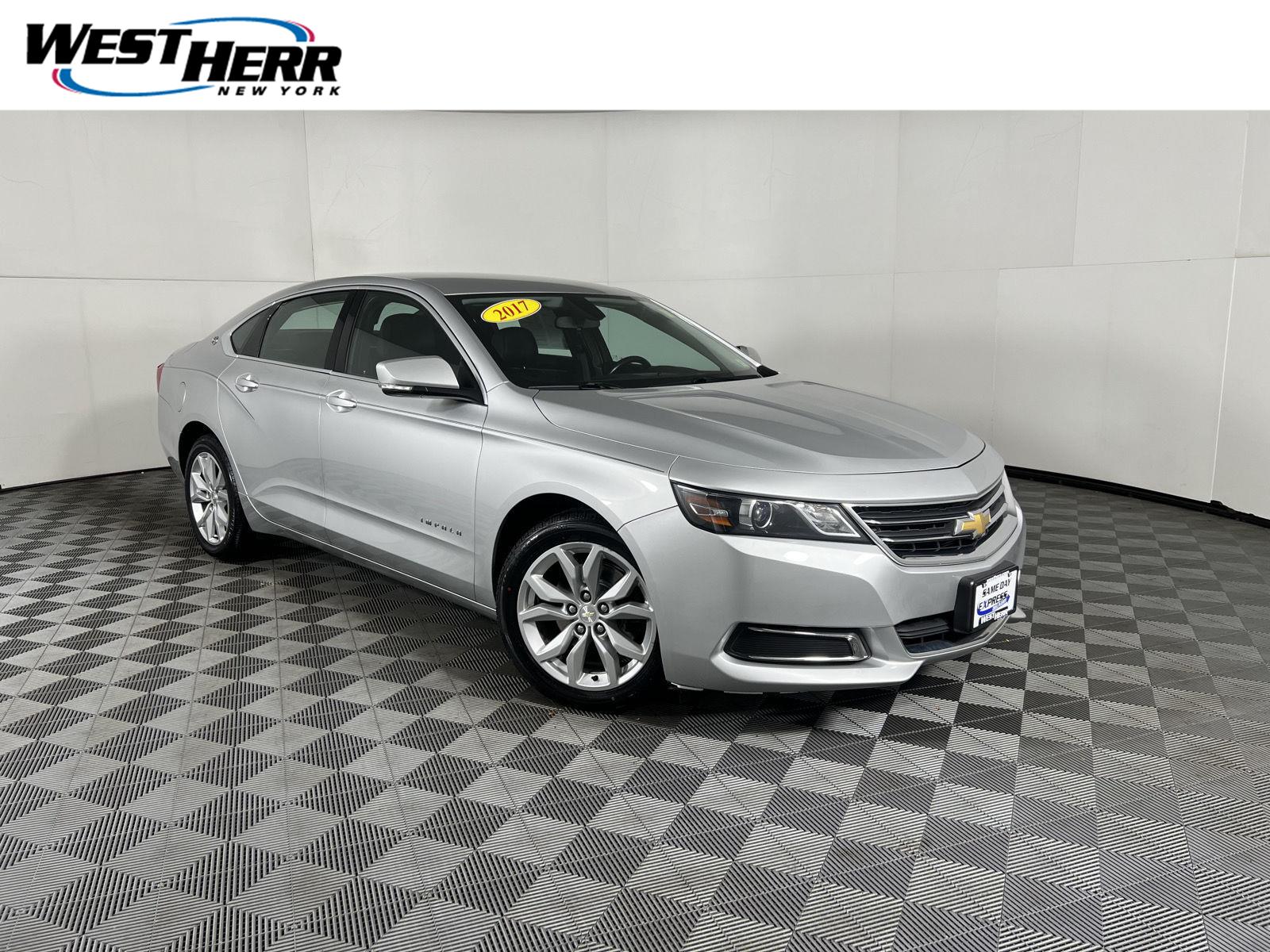 Silver Ice Metallic 2017 Chevrolet Impala Sedan Front-Wheel Drive 6-Speed Automatic Overdrive