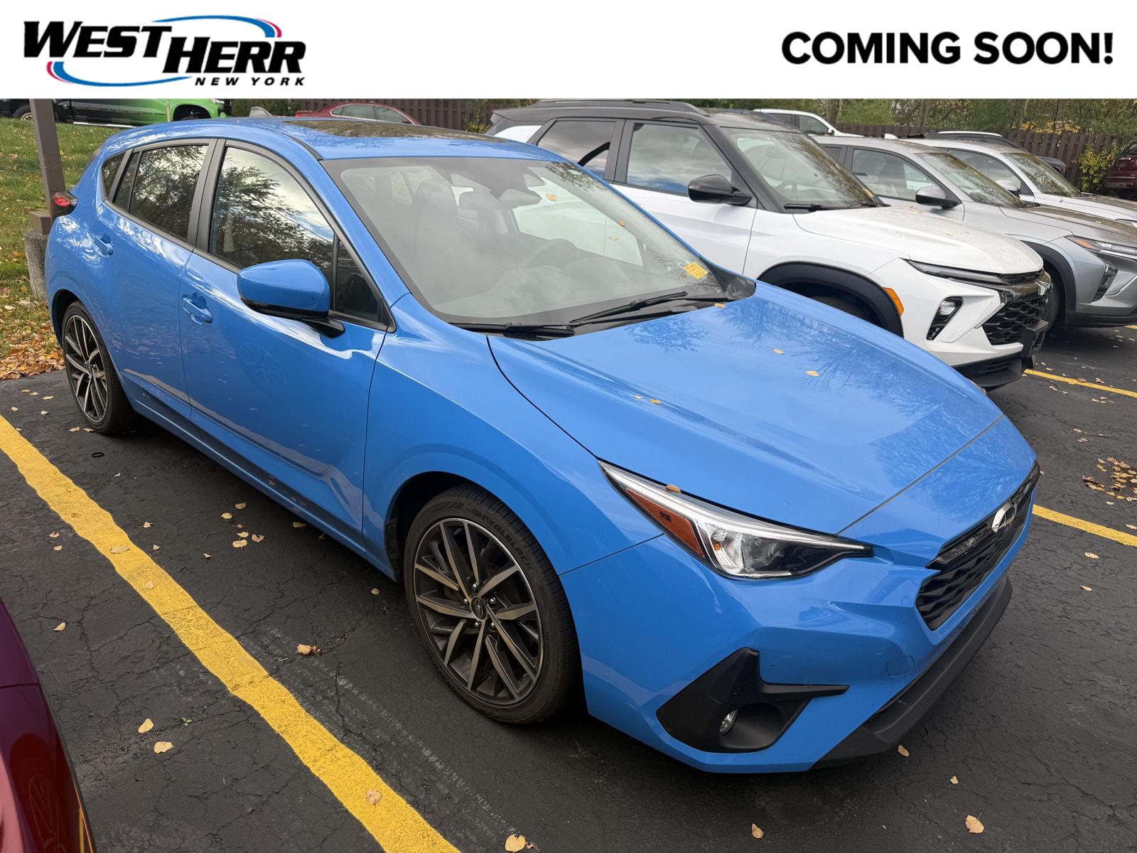 Oasis Blue Pearl 2024 Subaru Impreza Wagon All-Wheel Drive Continuously Variable Transmission