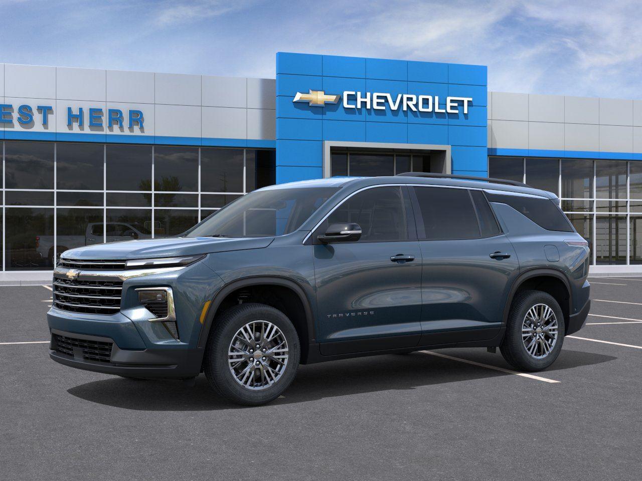 Used 2026 Lakeshore Blue Metallic Chevrolet AWD LT image 2