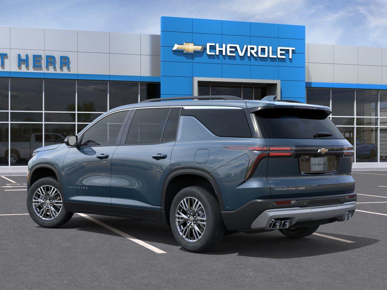 Used 2026 Lakeshore Blue Metallic Chevrolet AWD LT image 3