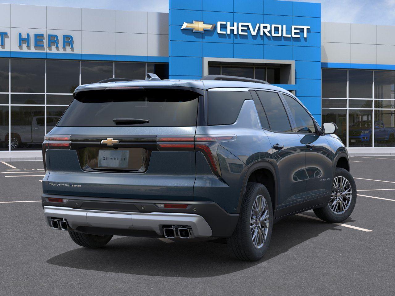 Used 2026 Lakeshore Blue Metallic Chevrolet AWD LT image 4