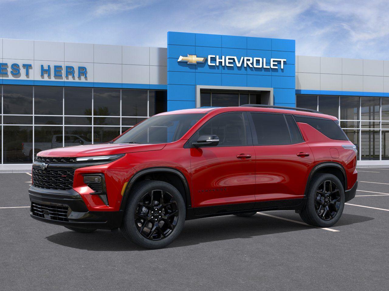 Used 2026 Radiant Red Tintcoat Chevrolet AWD RS image 2