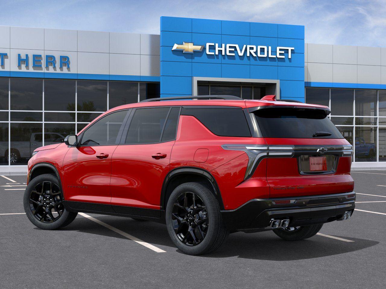 Used 2026 Radiant Red Tintcoat Chevrolet AWD RS image 3