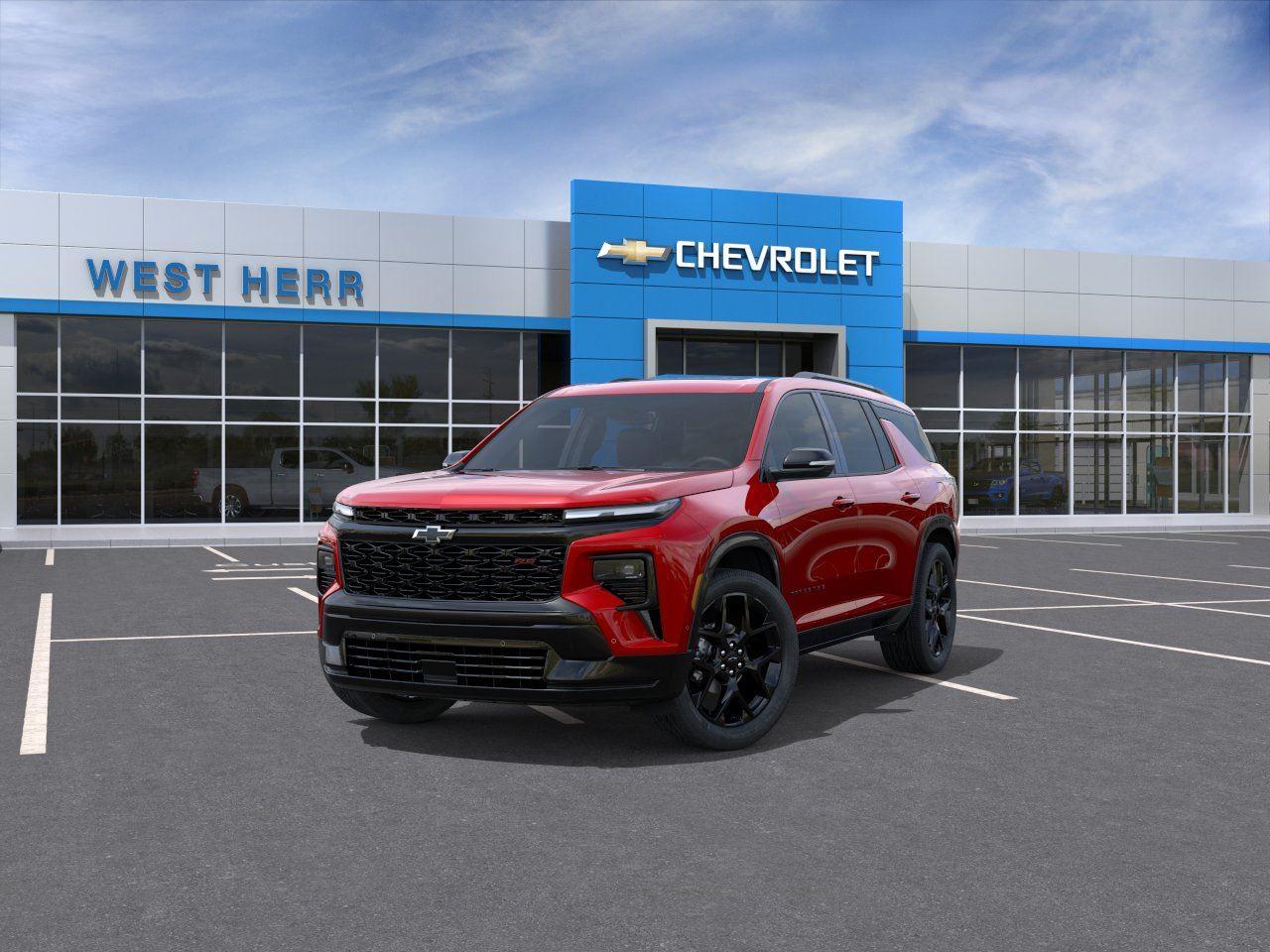 Used 2026 Radiant Red Tintcoat Chevrolet AWD RS image 8
