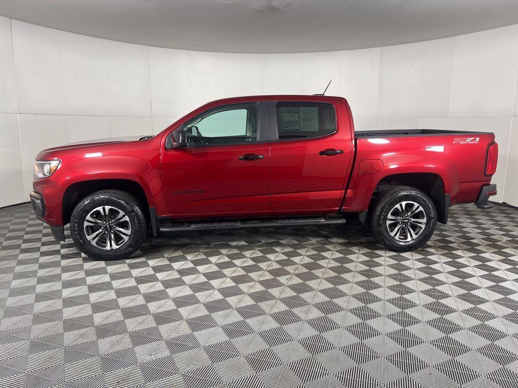 Used 2021 Cherry Red Chevrolet Z71 image 21