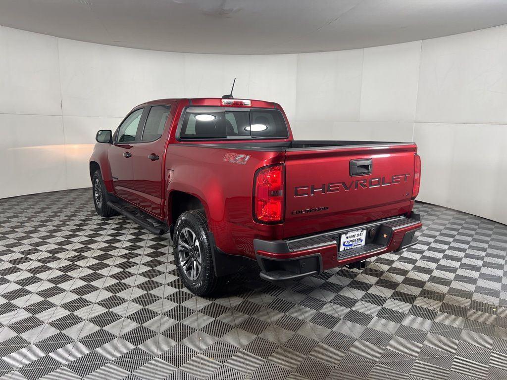 Used 2021 Cherry Red Chevrolet Z71 image 41