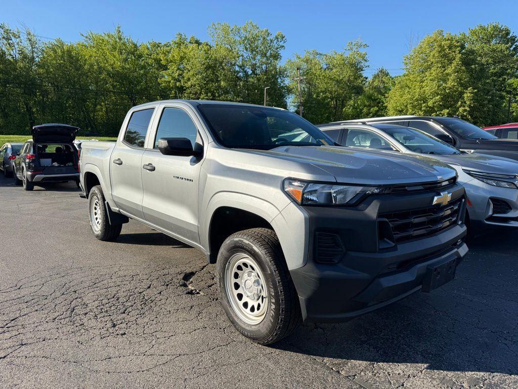 Used 2023 Sterling Gray Metallic Chevrolet Work Truck image 2