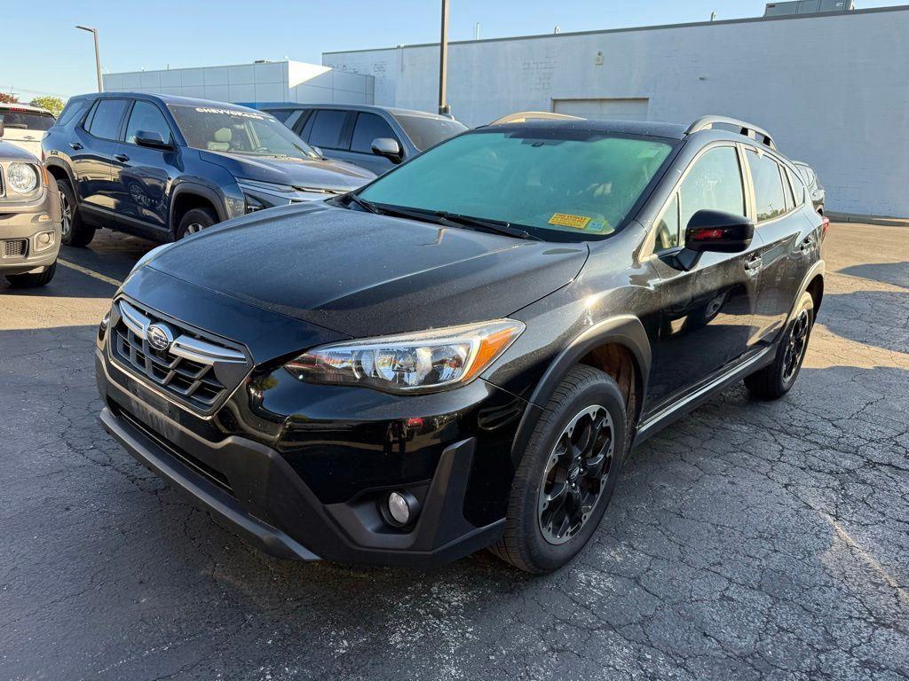 Used 2021 Crystal Black Silica Subaru Premium image 2