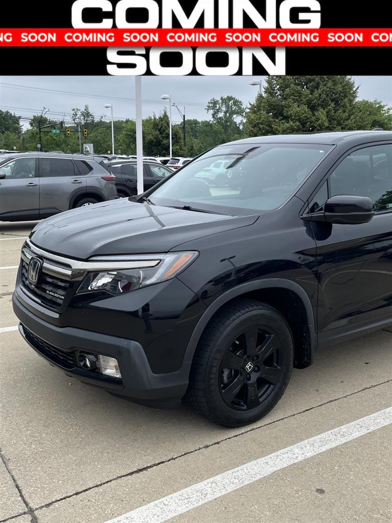 Crystal Black Pearl 2020 Honda Ridgeline Pickup Truck All-Wheel Drive 9-Speed Automatic