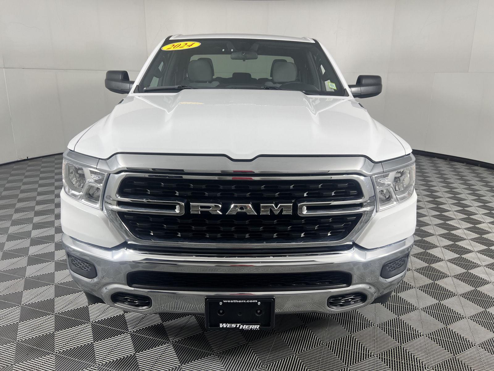 Certified Used 2024 Bright White Clearcoat Ram Big Horn/Lone Star image 3