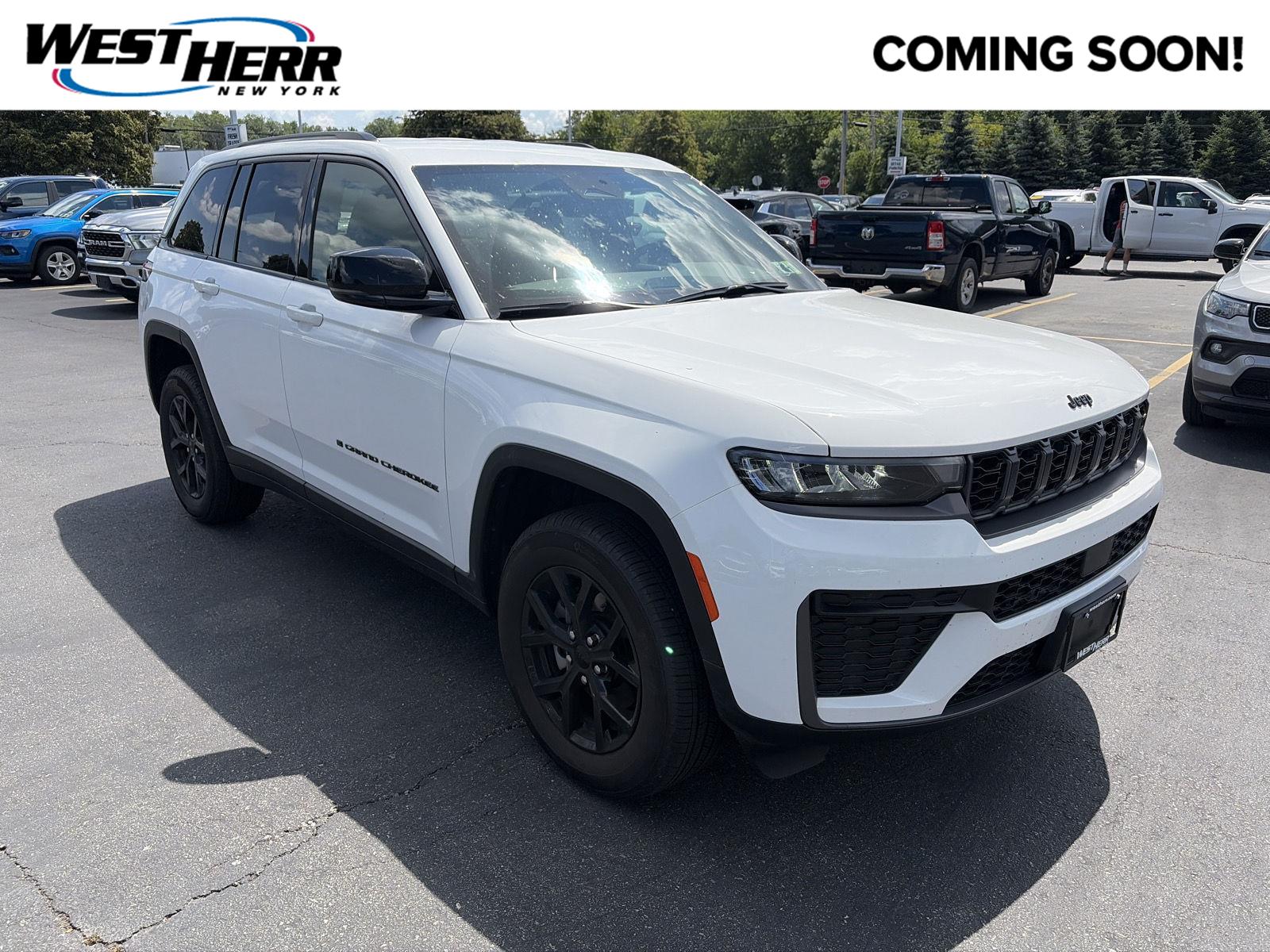 Bright White Clearcoat 2026 Jeep Grand Cherokee SUV / Crossover Four-Wheel Drive 8-Speed Automatic