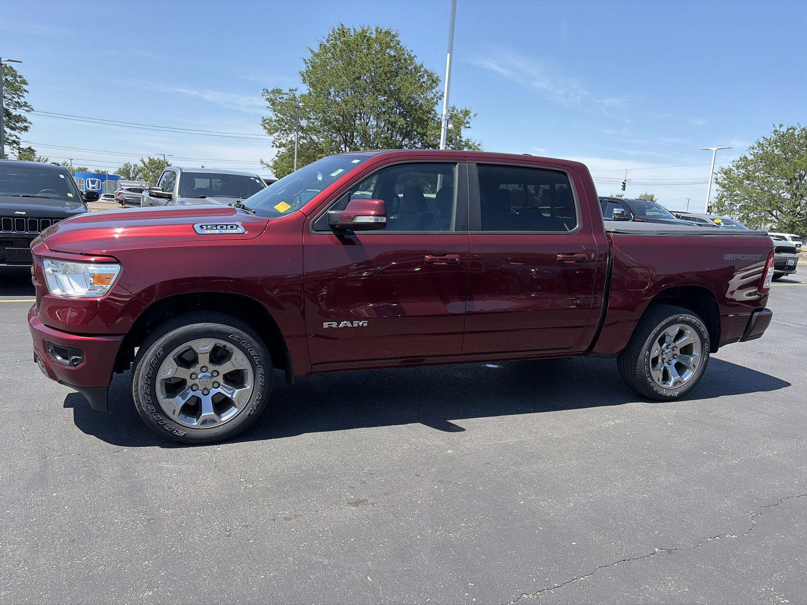 Used 2022 Delmonico Red Pearlcoat Ram Big Horn image 4