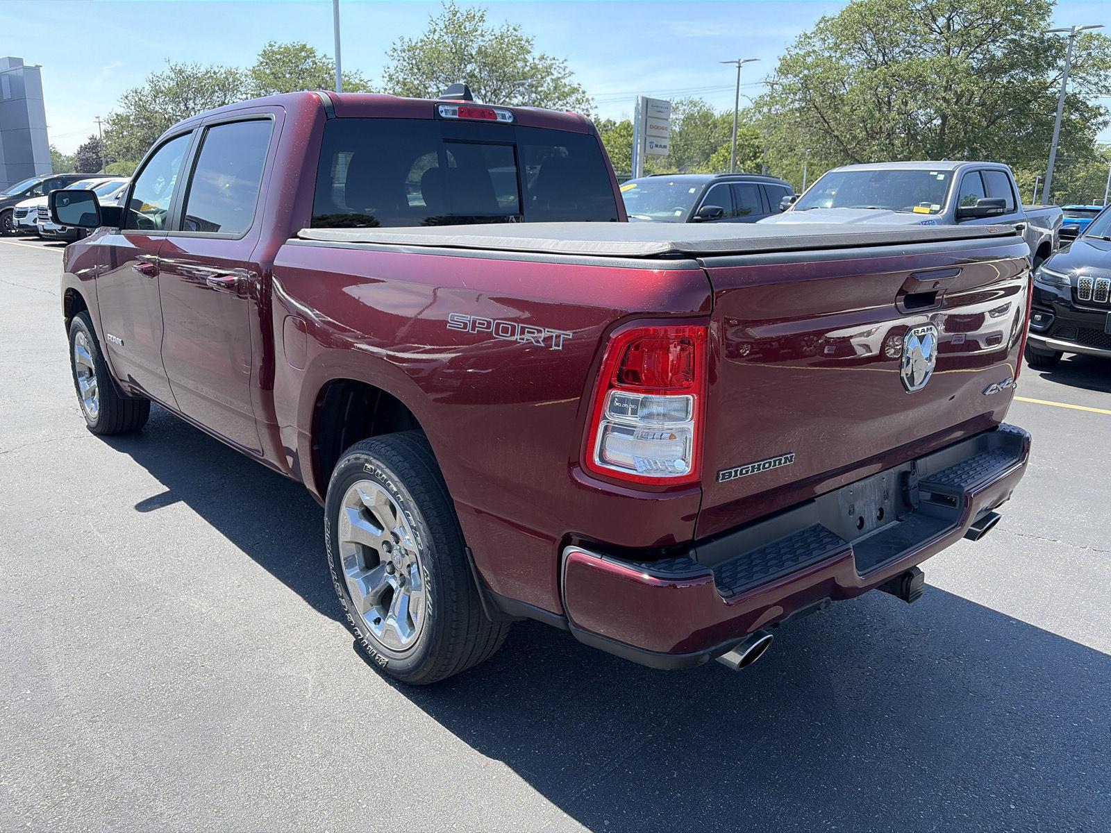 Used 2022 Delmonico Red Pearlcoat Ram Big Horn image 5