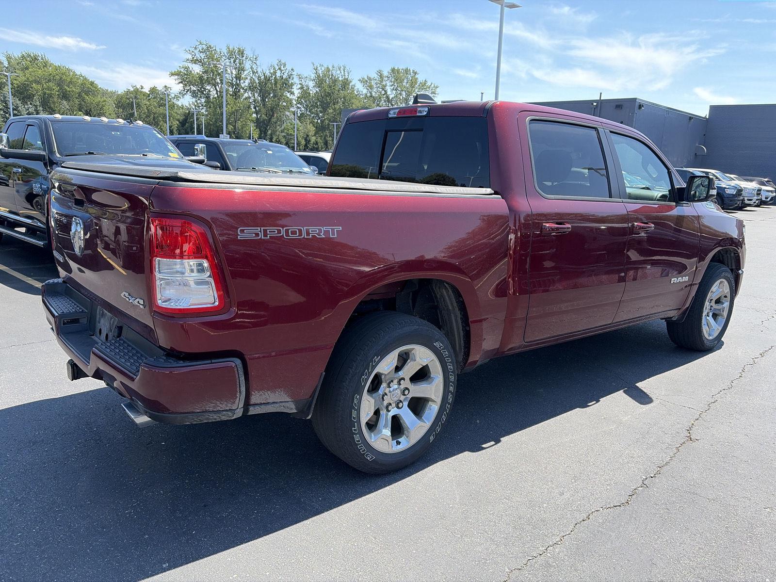 Used 2022 Delmonico Red Pearlcoat Ram Big Horn image 7