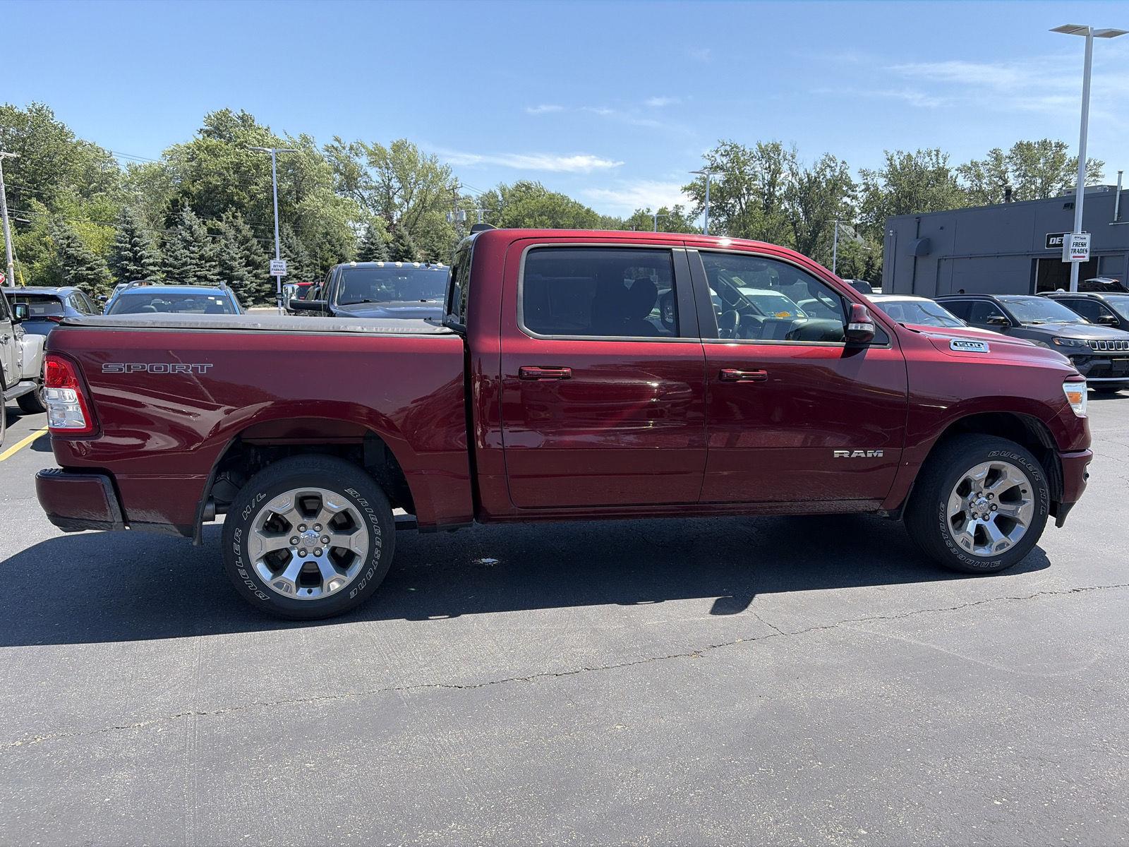 Used 2022 Delmonico Red Pearlcoat Ram Big Horn image 8