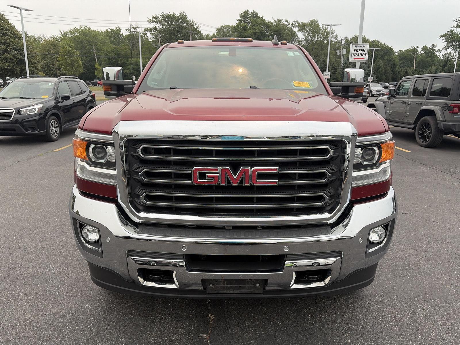 Used 2018 Red Quartz Tintcoat GMC SLT image 2
