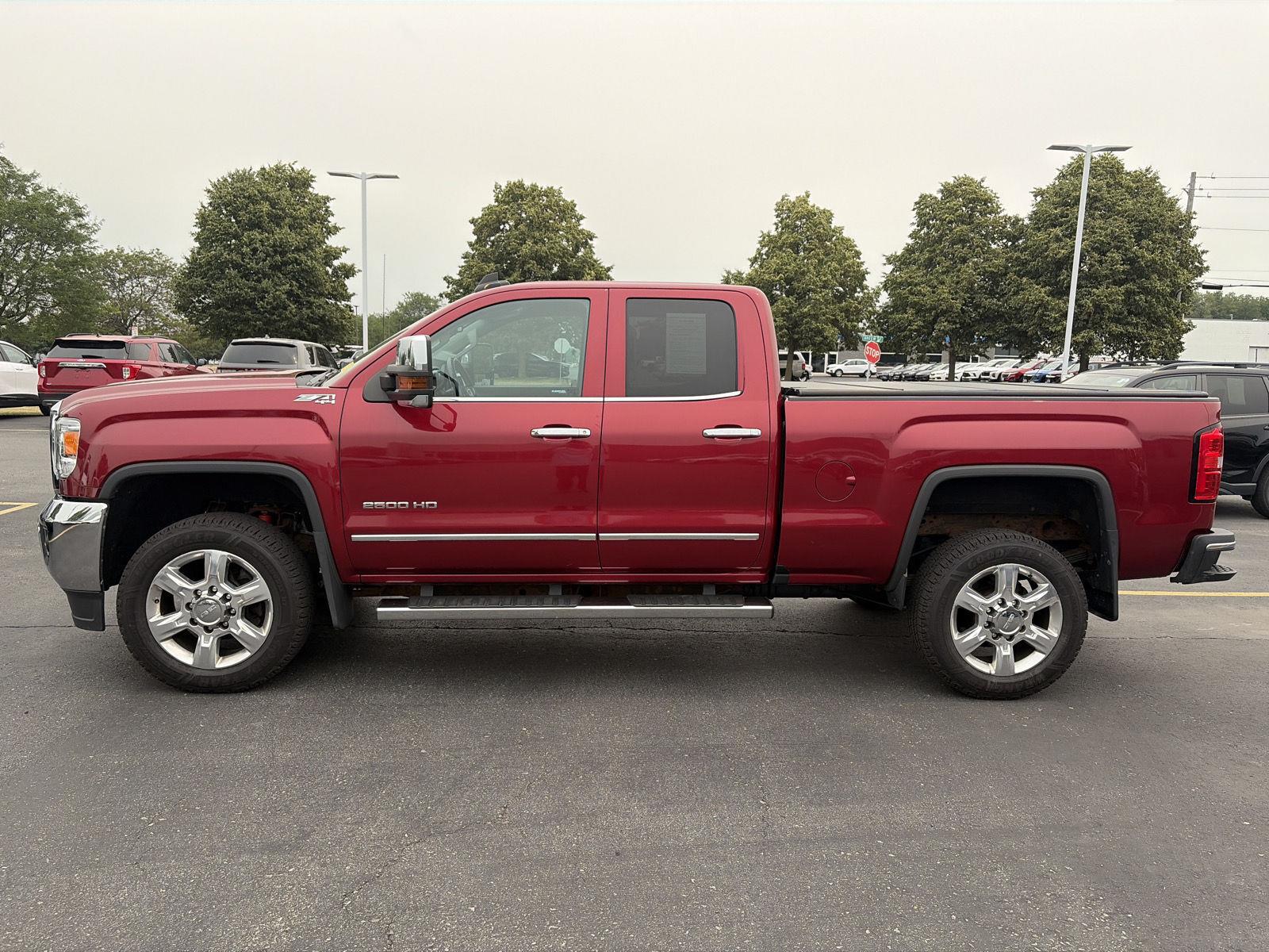 Used 2018 Red Quartz Tintcoat GMC SLT image 4