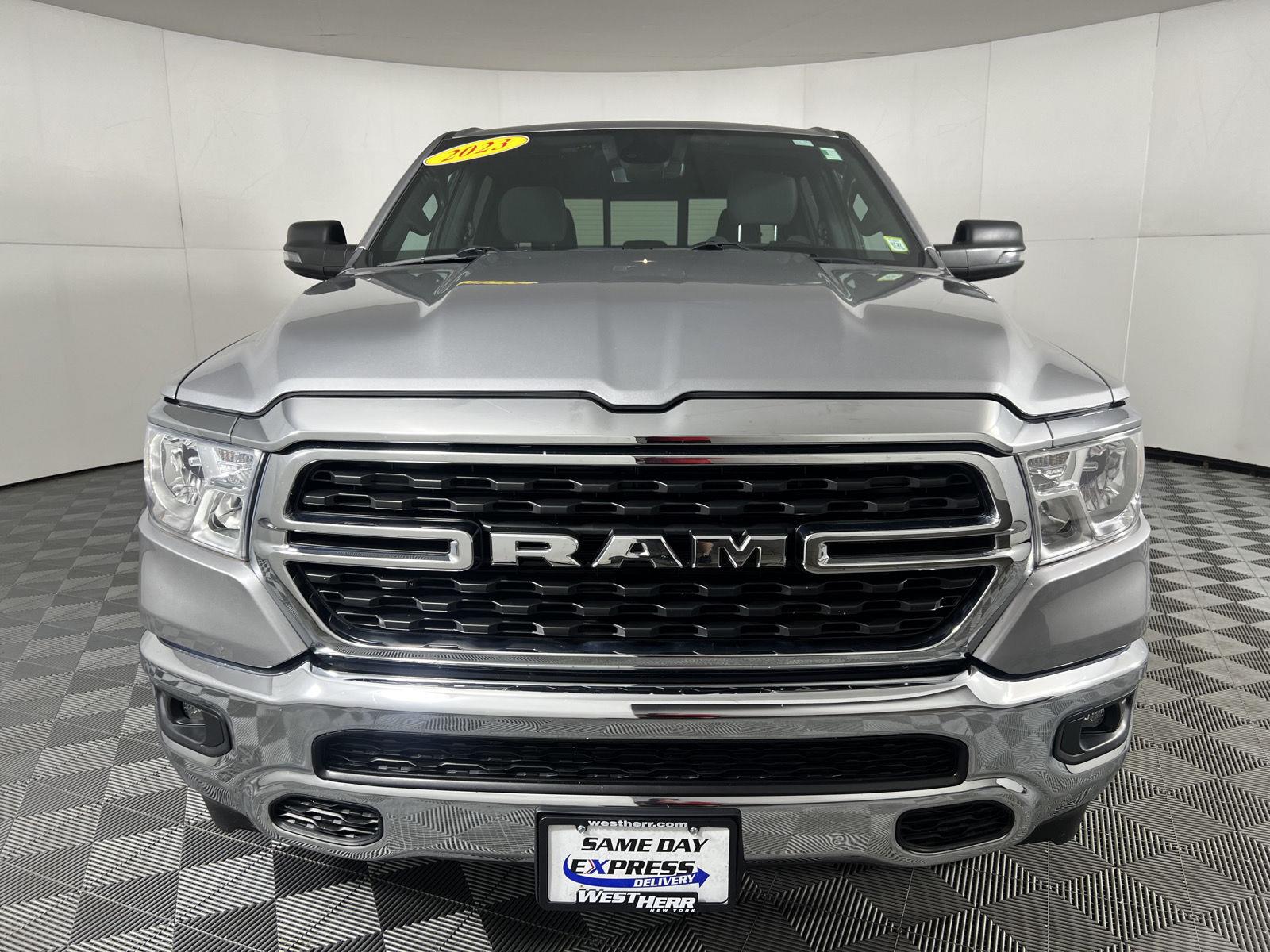 Certified Used 2023 Billet Silver Metallic Clearcoat Ram Big Horn image 3