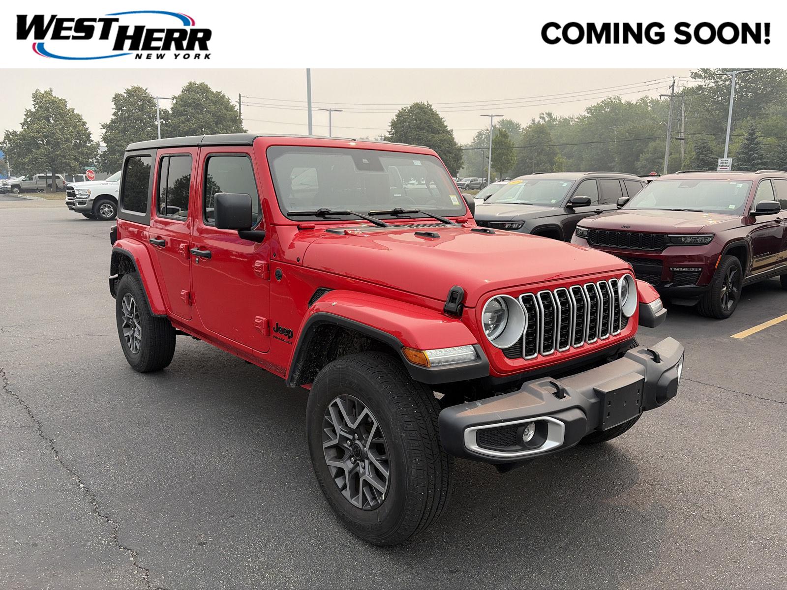 Firecracker Red 2026 Jeep Wrangler SUV / Crossover Four-Wheel Drive 8-Speed Automatic