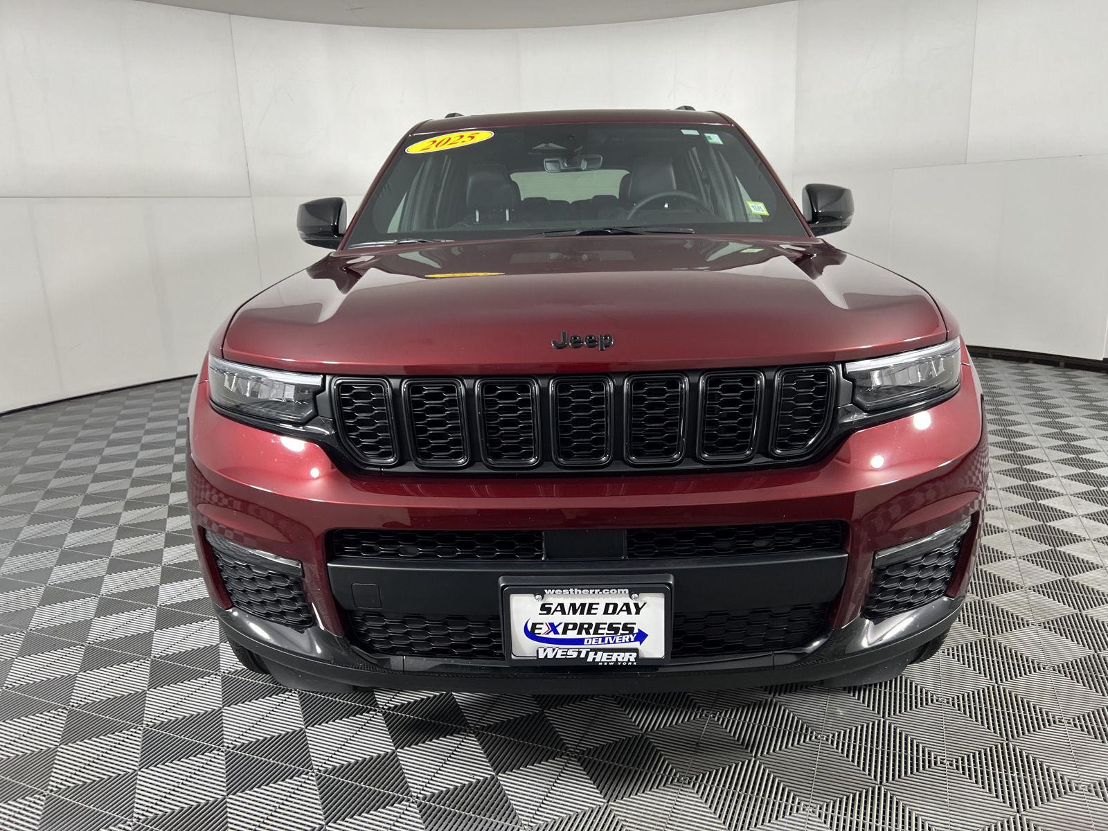 New 2025 Velvet Red Pearlcoat Jeep Limited image 3