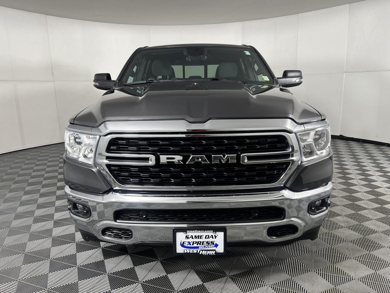 Certified Used 2023 Granite Crystal Metallic Clearcoat Ram Big Horn image 3