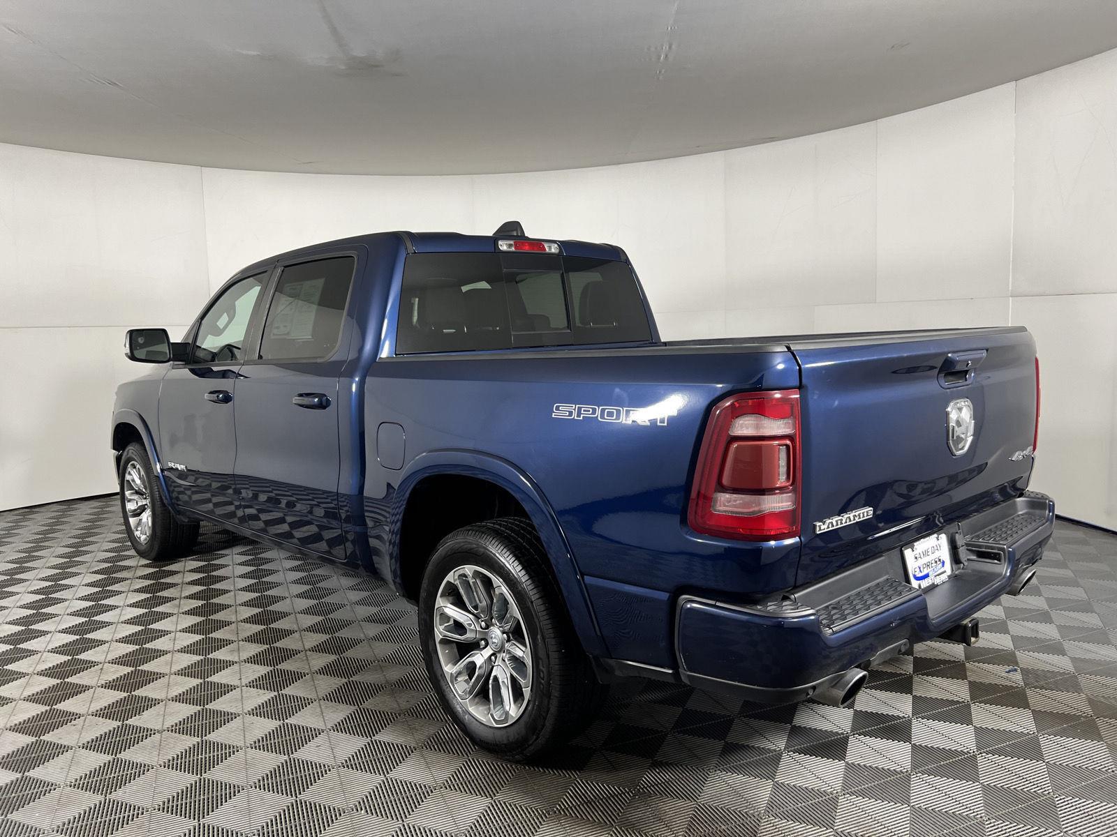 Used 2020 Patriot Blue Pearlcoat Ram Laramie image 6