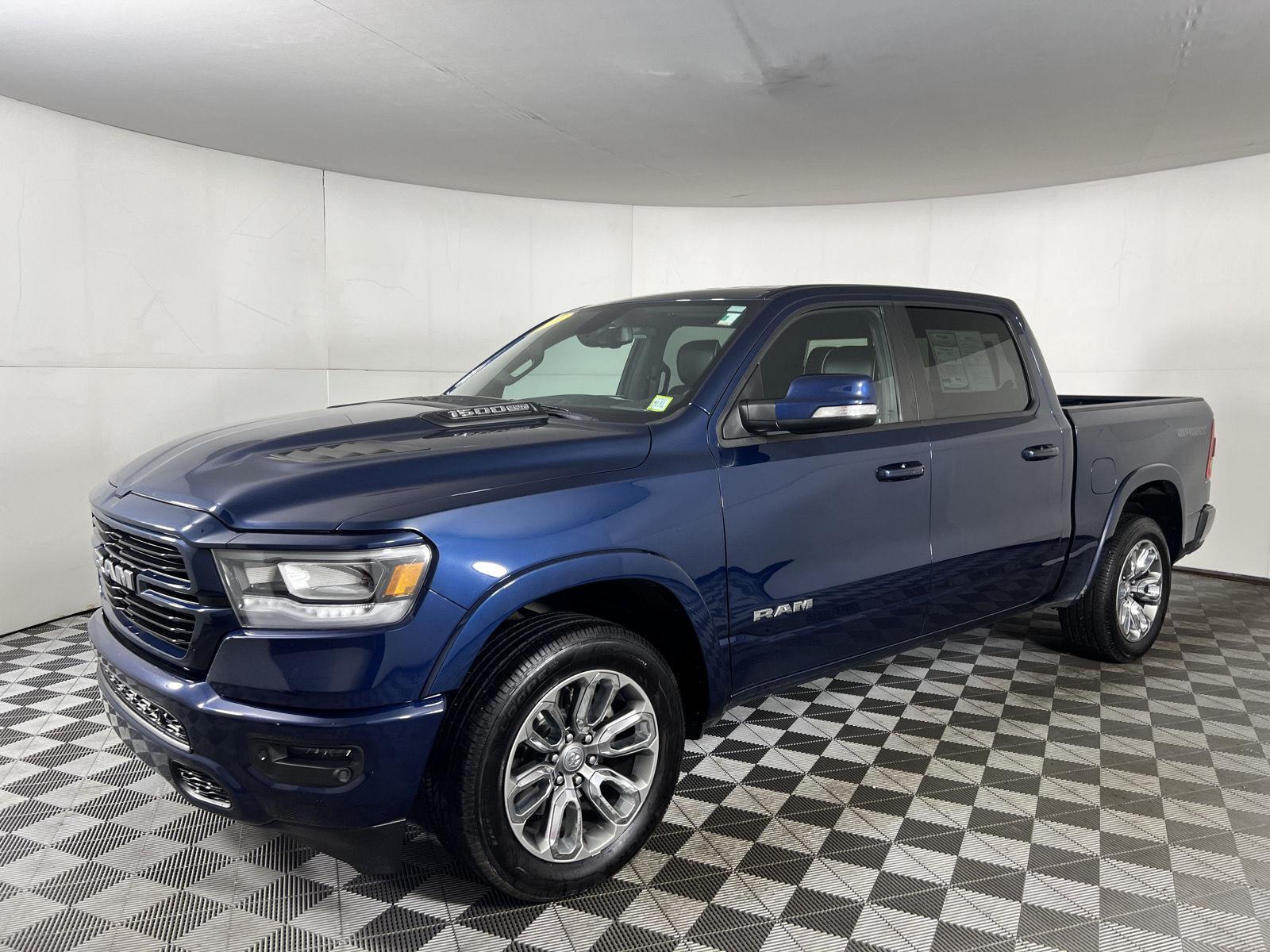 Used 2020 Patriot Blue Pearlcoat Ram Laramie image 5
