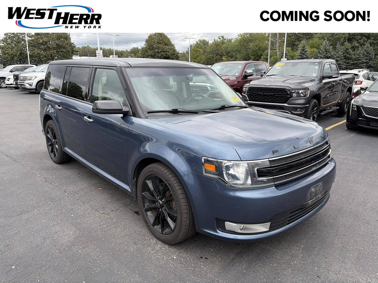 Blue 2019 Ford Flex SUV / Crossover All-Wheel Drive 6-Speed Automatic