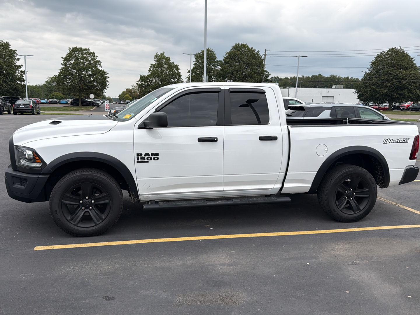 Used 2021 Bright White Clearcoat Ram Warlock image 3