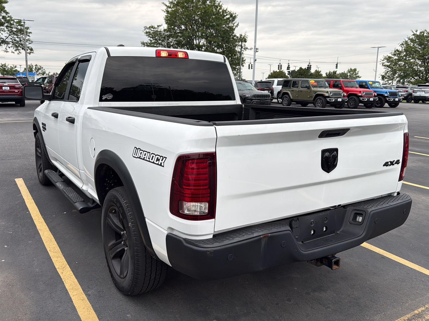 Used 2021 Bright White Clearcoat Ram Warlock image 5