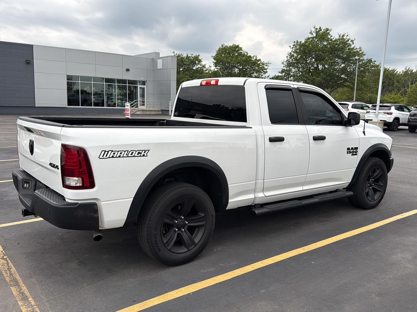 Used 2021 Bright White Clearcoat Ram Warlock image 8