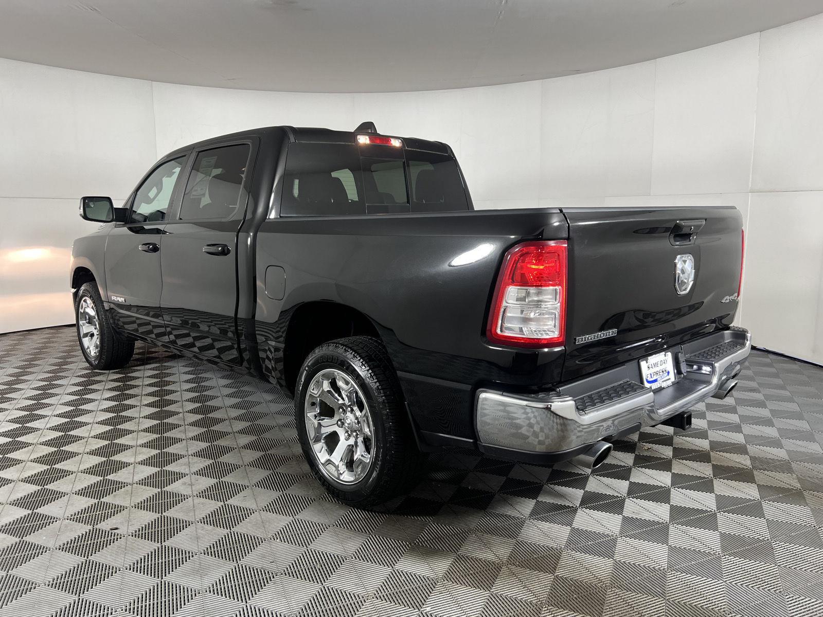 Used 2022 Diamond Black Crystal Pearlcoat Ram Big Horn image 6