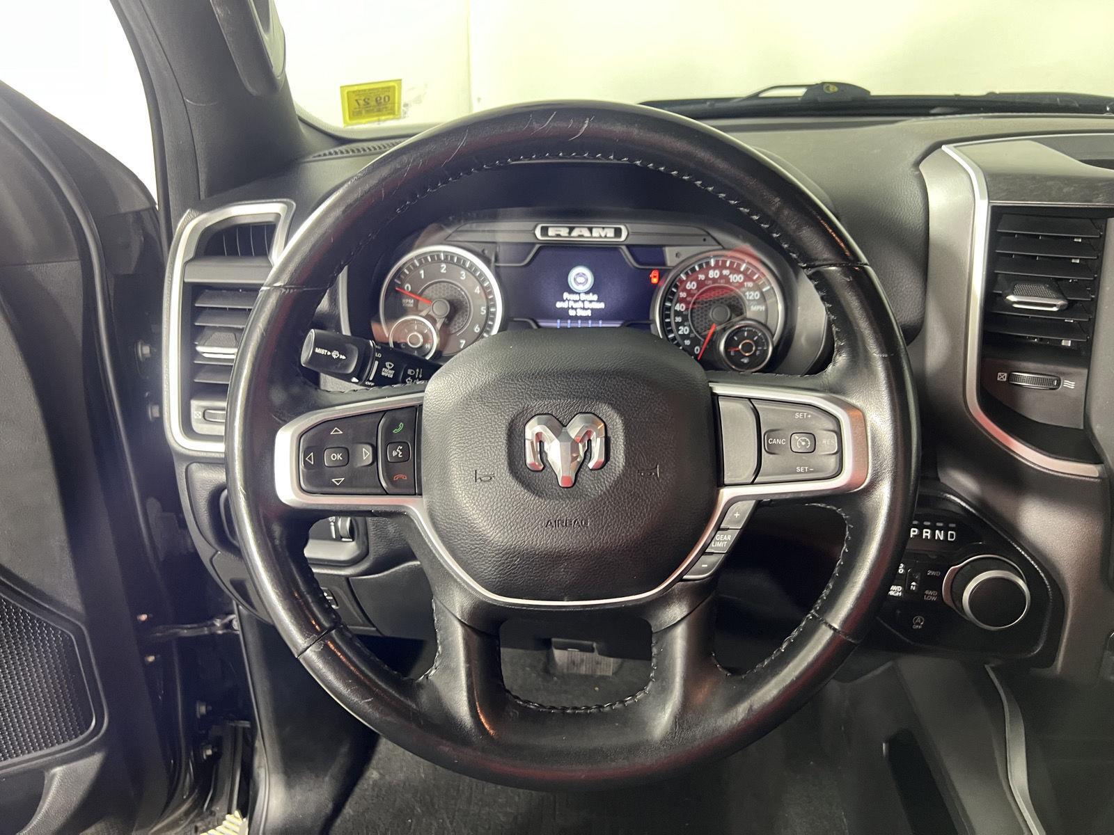 Used 2022 Diamond Black Crystal Pearlcoat Ram Big Horn image 18