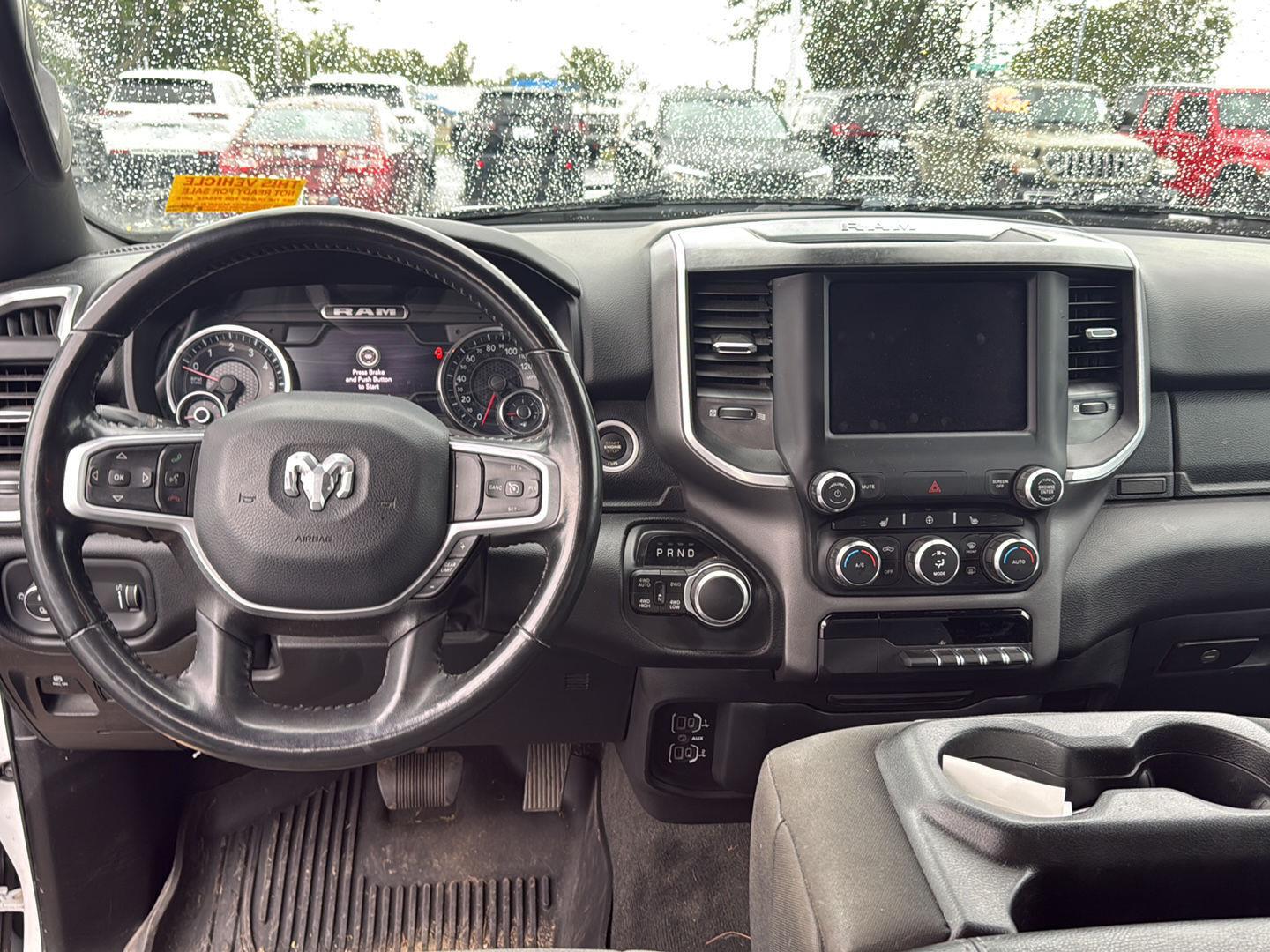 Used 2022 Bright White Clearcoat Ram Big Horn image 15